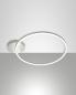 Preview: Giotto 36W LED Deckenleuchte 3000K Ø60cm 3780lm CRI80+ DIM
