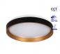 Preview: SOLN LED Deckenleuchte 25W CCT DIM Ø38cm 1460lm CRI90 Fernbedienung Nachtlicht