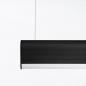 Preview: FARGE 38W LED Pendelleuchte 3.840lm 4.000K CRI98 120cm Diffusor matt Neutralweiß