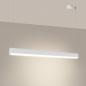 Preview: FARGE 38W LED Pendelleuchte 3.840lm 3.000K CRI93 120cm Diffusor matt Warmweiß