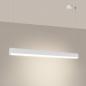 Preview: FARGE 38W LED Pendelleuchte 3.840lm 4.000K CRI98 120cm Diffusor matt Neutralweiß