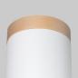 Preview: RIF Deckenspot 1xGU10 Ø12cm H14cm weiss/holz