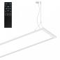 Preview: TRUE-LIGHT LED CCT DIM 40W UGR19 Pendelleuchte 2.7-5.5K CRI98 120x30cm 4.000lm