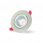 Preview: CIRCLEmini LED 7 WATT Einbauspot CRI92 2700K Ø94mm schwenkbar +/- 30°