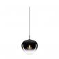 Preview: PANTILO CONVEX 29 Pendelleuchte 1xE27 Ø29cm chrom