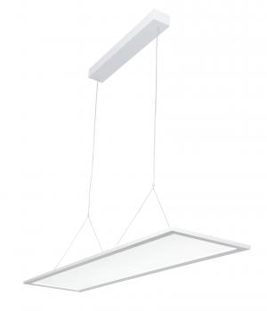 Preview: HOVER LED 41W UGR19 Pendelleuchte 3K/4K/5.7K CRI82 UP/DOWN 120x30cm COLORselect DIM 5.700lm