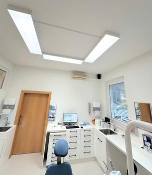Preview: Dentled LED PANEL 5.000K CRI97 120x30cm | 62x62cm Vollspektrum Tageslicht