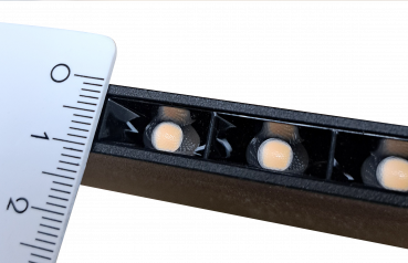 FINO LED 40W UGR19 Pendelleuchte 3K/4K/5.7K CRI92 UP/DOWN 120x1x6cm COLORselect 1.985lm schwarz