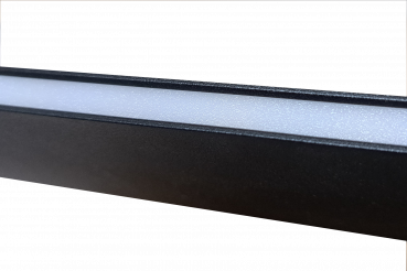 FINO LED 40W UGR19 Pendelleuchte 3K/4K/5.7K CRI92 UP/DOWN 120x1x6cm COLORselect 1.985lm schwarz