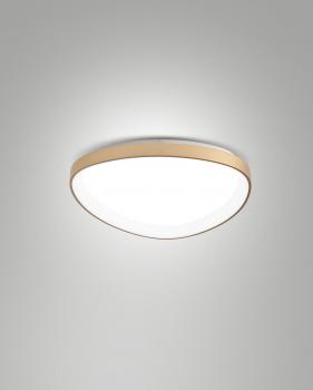 Quirk 38W LED Deckenleuchte 2.7K+3.2K+4K Ø42cm 4400lm CRI80+ 3step DIM