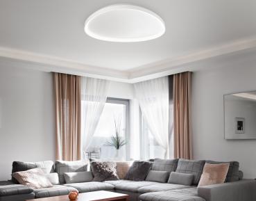 Quirk 38W LED Deckenleuchte 2.7K+3.2K+4K Ø42cm 4400lm CRI80+ 3step DIM