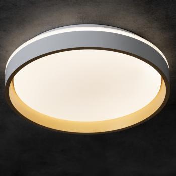 Preview: SOLN LED Deckenleuchte 25W CCT DIM Ø38cm 1460lm CRI90 Fernbedienung Nachtlicht