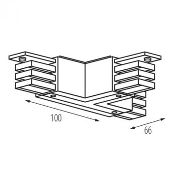 TEAR N 3-Phasen T-Verbinder Schutzleiter links aussen
