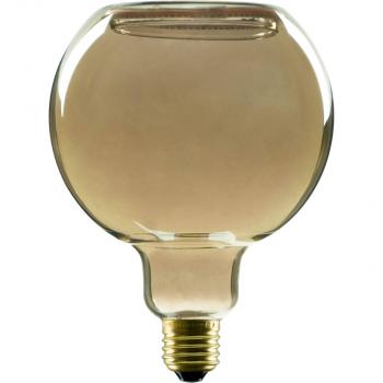 6 W SLV LED Floating E27 CRI85 1900K 220lm dim smokey black Globe 125 Warmweiß