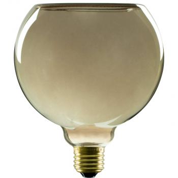 6 W SLV LED Floating E27 CRI85 1900K 260lm dim smokey black Globe 150 Warmweiß