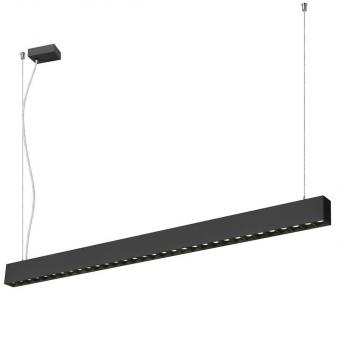 Preview: GLENOS® PRO 60W LED Pendelleuchte Up/down 7.400lm 4.000K CRI90 120cm Mikroreflektor UGR ≤16 Neutralweiß DIM