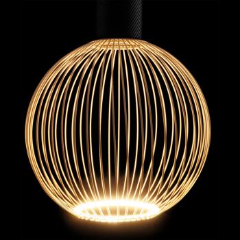 5 W LED Floating E27 CRI90 2200K 380lm dim Filo Globe 180 Warmweiß