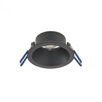 Einbauspot Rund 1xGU10 Ø82mm zurückgesetzt