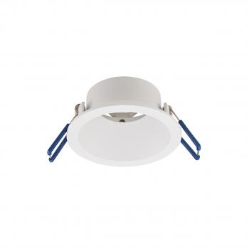 Einbauspot Rund 1xGU10 Ø82mm zurückgesetzt