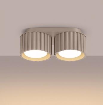 AURA 2 Deckenleuchte 2x GX53 Ø10cm, L21cm, H8cm