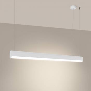 FARGE 38W LED Pendelleuchte 3.840lm 3.000K CRI93 120cm Diffusor matt Warmweiß