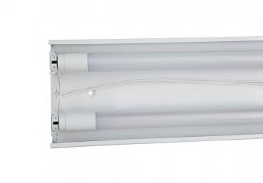 FR LED Deckenleuchte 60cm 2-fl. opal vorverdrahtet für LED Röhren
