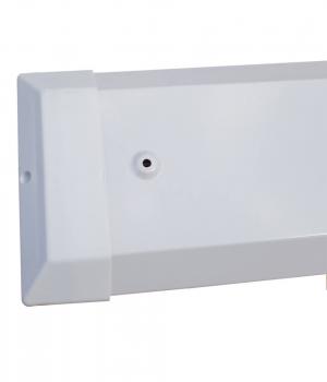 FR LED Deckenleuchte 60cm 2-fl. opal vorverdrahtet für LED Röhren