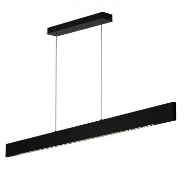 FINO LED 40W UGR19 Pendelleuchte 3K/4K/5.7K CRI92 UP/DOWN 120x1x6cm COLORselect 1.985lm schwarz
