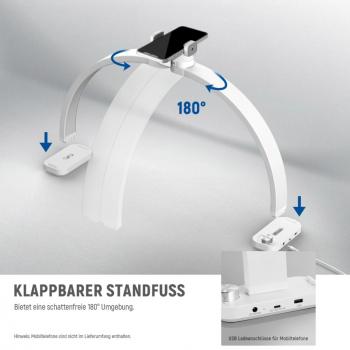 Basic Beauty HM01-D 29 LED 40W DIM CCT 3K-6.5K CRI95 faltbare Leuchte