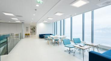 LED PANEL DIM+HCL 38W FROST Deckenleuchte 3K-5.7K CRI92 120x30cm CASAMBI