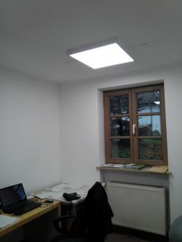 60er TRUE-LIGHT LED DIM 36W UGR19 Deckenleuchte 5.5K CRI98 59,5x59,5cm