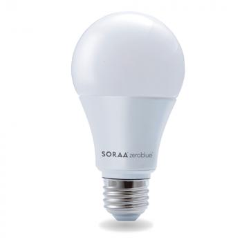 11 W SORAA ZeroBlue™ LED E27 CRI80 2.7K 600lm