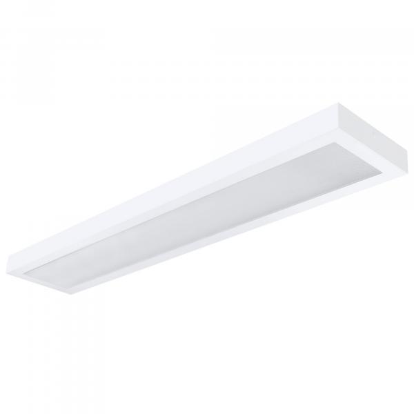 LED AB30 Deckenleuchte Microprisma 120cm 2-fl. BAP vorverdrahtet für LED Röhren T8