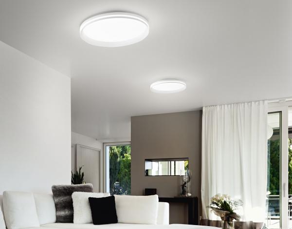 Isy 42W LED Deckenleuchte 2.7K+3.2K+4K Ø35cm 4000lm CRI80+ 3step DIM