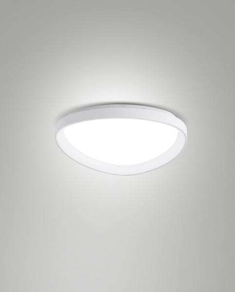 Quirk 38W LED Deckenleuchte 2.7K+3.2K+4K Ø42cm 4400lm CRI80+ 3step DIM