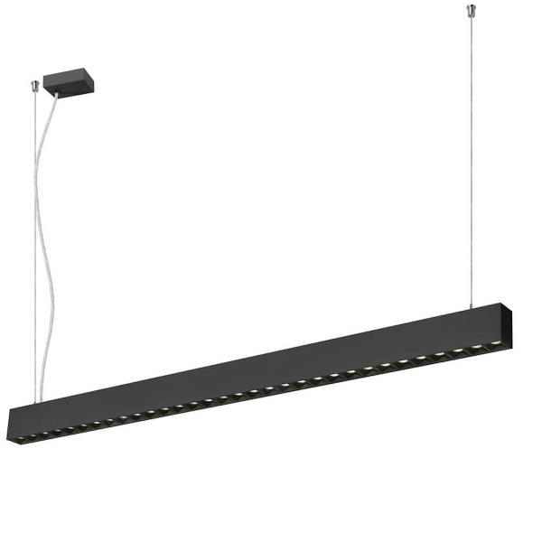 GLENOS® PRO 60W LED Pendelleuchte Up/down 7.400lm 4.000K CRI90 120cm Mikroreflektor UGR ≤16 Neutralweiß DIM