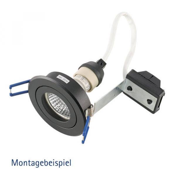 RING Einbauspot Rund 1xGU10 Ø83mm
