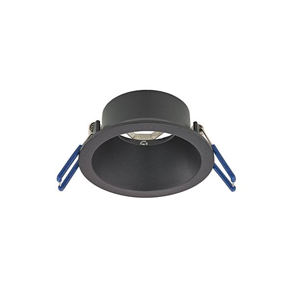 Einbauspot Rund 1xGU10 Ø82mm zurückgesetzt