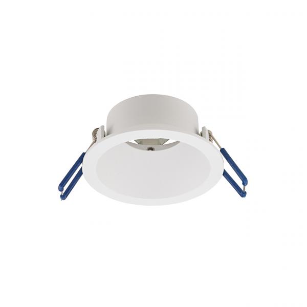 Einbauspot Rund 1xGU10 Ø82mm zurückgesetzt