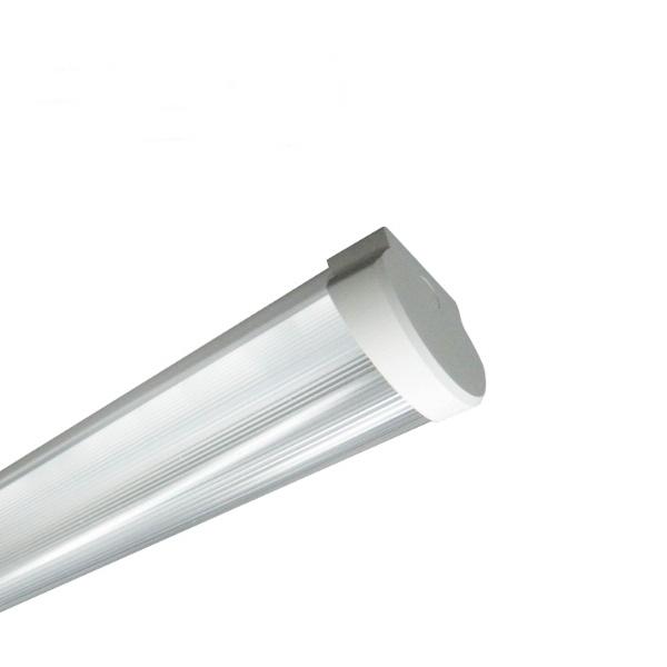 SIMPO Deckenleuchte LED 120cm 1-fl. geriffelt vorverdrahtet für LED Röhren