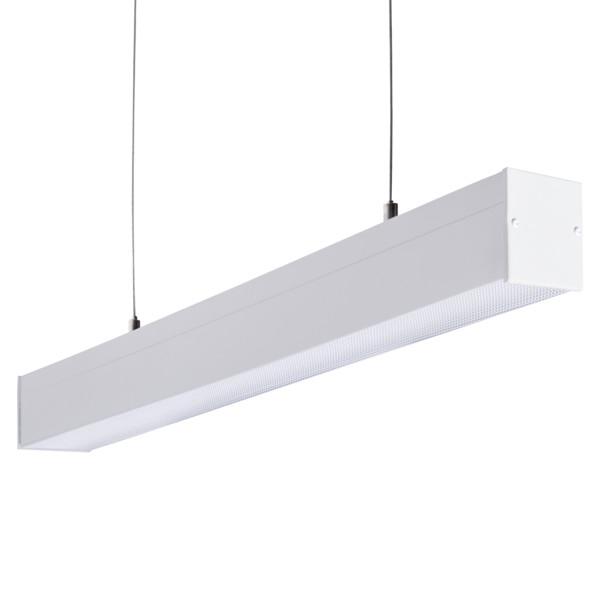 ALIN Pendelleuchte LED 150cm 1-fl. Diffusor MPR Microprismen vorverdrahtet für LED Röhren