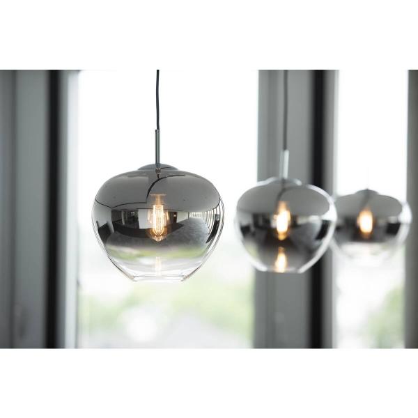 PANTILO CONVEX 29 Pendelleuchte 1xE27 Ø29cm chrom