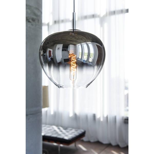 PANTILO CONVEX 29 Pendelleuchte 1xE27 Ø29cm chrom