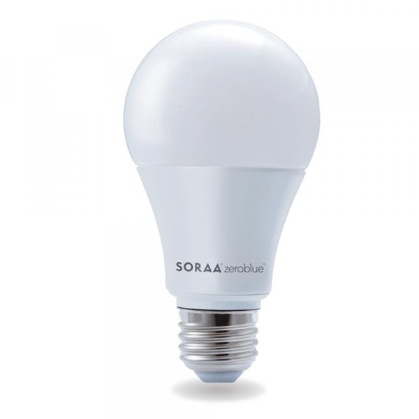 11 W SORAA ZeroBlue™ LED E27 CRI80 2.7K 600lm