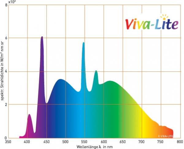 24 W VIVA LITE 2G11 Kompakt TC-L CRI96 5.5K 1.080lm